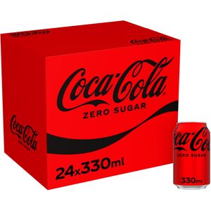 Coca Cola Coca-Cola Zero Sugar 24 x 330 ml Coca Cola Coca-Cola Zero Sugar 24 x 330 ml