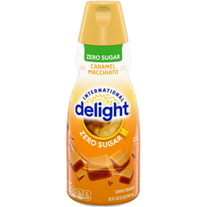 Coffee Mate International Delight Caramel Macchiato Zero Sugar Creamer (32oz) Coffee Mate International Delight Caramel Macchiato Zero Sugar Creamer (32oz)
