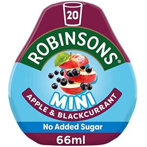 Robinsons Mini Apple & Blackcurrant On-The-Go Squash 66ml (Pack of 6) Robinsons Mini Apple & Blackcurrant On-The-Go Squash 66ml (Pack of 6)