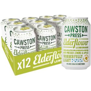 Cawston Press Sparkling Elderflower Lemonade Blended with Sparkling Water and Pr Cawston Press Sparkling Elderflower Lemonade Blended with Sparkling Water and Pr