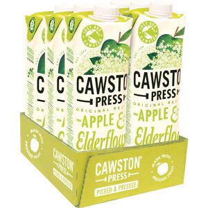 Cawston Press Apple & Elderflower Pressed Juice, 1 l, Pack of 6 Cawston Press Apple & Elderflower Pressed Juice, 1 l, Pack of 6
