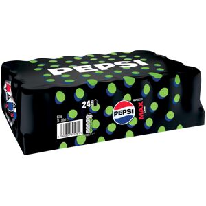 Pepsi Max Lime No Sugar Cola Cans 24 x 330ml Pepsi Max Lime No Sugar Cola Cans 24 x 330ml