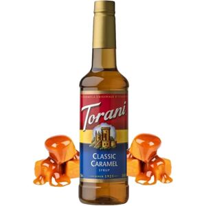 Torani Classic Caramel Coffee Syrup (750ml) - Pure Cane Sugar Caramel Syrup Flav Torani Classic Caramel Coffee Syrup (750ml) - Pure Cane Sugar Caramel Syrup Flav