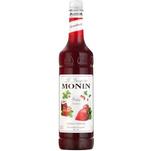 MONIN Premium Strawberry Syrup 1L for Cocktails and Mocktails. Vegan-Friendly, A MONIN Premium Strawberry Syrup 1L for Cocktails and Mocktails. Vegan-Friendly, A