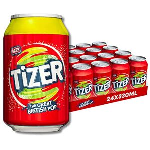 BARR Tizer 24 Pack Citrus Flavoured Fizzy Drink "Fizzingly Fun" - 24 x 330ml Can BARR Tizer 24 Pack Citrus Flavoured Fizzy Drink "Fizzingly Fun" - 24 x 330ml Can