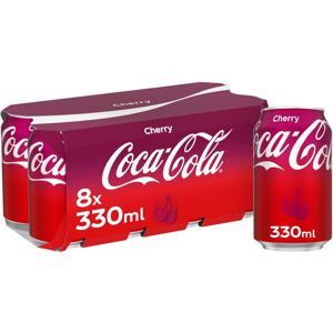 Coca Cola Coca-Cola Original Taste Cherry 8 x 330ml Cans Coca Cola Coca-Cola Original Taste Cherry 8 x 330ml Cans
