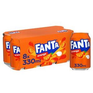 Fanta Orange (8x330ml) Fanta Orange (8x330ml)