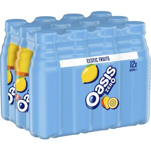 Oasis Exotic Fruits Zero 12 x 500ml Oasis Exotic Fruits Zero 12 x 500ml