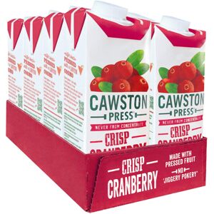 Cawston Press Cranberry Pressed Juice - 1 Litre Pack of Juice Cartons All Natura Cawston Press Cranberry Pressed Juice - 1 Litre Pack of Juice Cartons All Natura