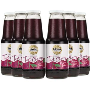 Biona Organic Tart Cherry Juice Multipack 6x1L - Not from Concentrate - Pressed Biona Organic Tart Cherry Juice Multipack 6x1L - Not from Concentrate - Pressed