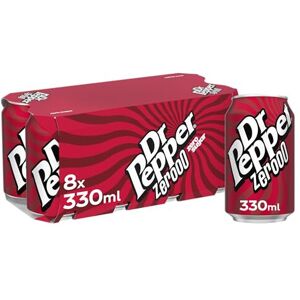 Dr Pepper Zero 8 x 330ml Dr Pepper Zero 8 x 330ml