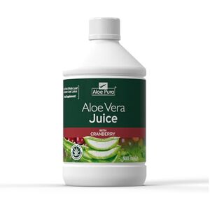 Aloe Pura Aloe Vera Juice with Cranberry , Natural , Vegan , Cruelty Free , Food Aloe Pura Aloe Vera Juice with Cranberry , Natural , Vegan , Cruelty Free , Food