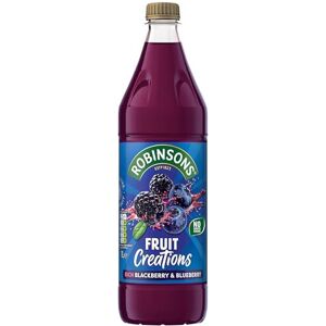 Robinsons Fruit Creations Blackberry & Blueberry Squash 1L Robinsons Fruit Creations Blackberry & Blueberry Squash 1L