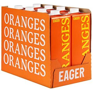 Eager Smooth Orange Juice 100% Squeezed, Refreshing Fruit Drink, No Bits, NFC No Eager Smooth Orange Juice 100% Squeezed, Refreshing Fruit Drink, No Bits, NFC No