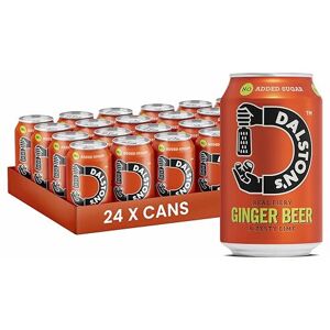 Dalston's Ginger Beer (24 x 330ml) - Real Pressed Ginger & Sparkling Water - 49 Dalston's Ginger Beer (24 x 330ml) - Real Pressed Ginger & Sparkling Water - 49