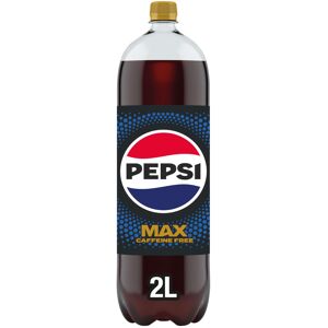 Pepsi Max No Caffeine No Sugar Cola Bottle 2L Pepsi Max No Caffeine No Sugar Cola Bottle 2L