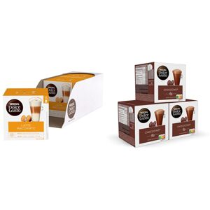 Nescafe Dolce Gusto Latte Macchiato Coffee Pods (Pack of 3, Total 90 Capsules) & Nescafe Dolce Gusto Latte Macchiato Coffee Pods (Pack of 3, Total 90 Capsules) &