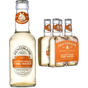 Fentimans Valencian Orange Tonic Water, 4 x 200ml, Botanically Brewed Fentimans Valencian Orange Tonic Water, 4 x 200ml, Botanically Brewed