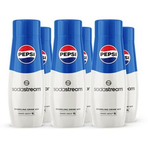 SodaStream Pepsi, Makes Up to 54 Litres - 6 x 440 ml Multipack Blue SodaStream Pepsi, Makes Up to 54 Litres - 6 x 440 ml Multipack Blue