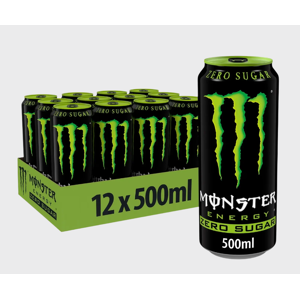 Monster Cable (Original, 12 Cans) Monster Energy Drink 500ml Original Zero Sugar Monster Cable (Original, 12 Cans) Monster Energy Drink 500ml Original Zero Sugar
