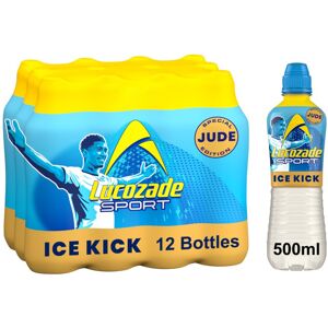 Lucozade Sport Drink Ice Kick Jude Bellingham Edition 500ml(Pack of12) Lucozade Sport Drink Ice Kick Jude Bellingham Edition 500ml(Pack of12)
