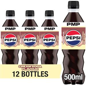 Pepsi Treats Cream Soda Flavour Bottle 500ml (Pack of 12) Pepsi Treats Cream Soda Flavour Bottle 500ml (Pack of 12)