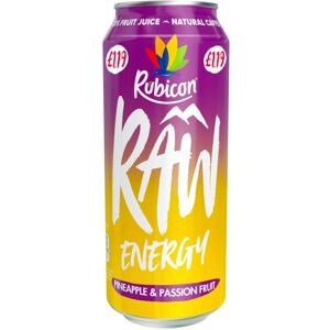 Rubicon Raw Energy Pineapple & Passion Fruit 500ml (Pack of 12) Rubicon Raw Energy Pineapple & Passion Fruit 500ml (Pack of 12)