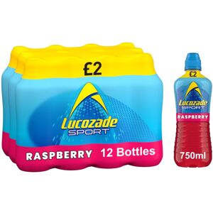 Lucozade Sport Drink Raspberry 750ml (Pack of 12) Lucozade Sport Drink Raspberry 750ml (Pack of 12)
