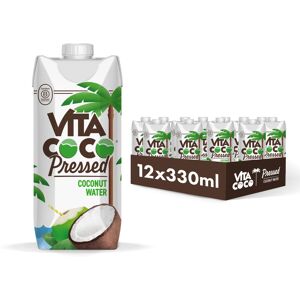 Vita Coco Pressed Coconut Water Multipack 330ml x 12, Coconut Taste, Packed With Vita Coco Pressed Coconut Water Multipack 330ml x 12, Coconut Taste, Packed With