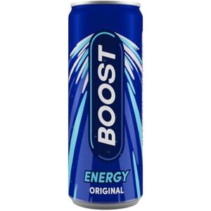 Boost Energy Drink Original Flavour - 24 Pack Drinks with Caffeine, Taurine and Boost Energy Drink Original Flavour - 24 Pack Drinks with Caffeine, Taurine and