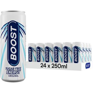 Boost Energy Drink Sugar Free Original - 24 Pack Drinks with Caffeine, Taurine a Boost Energy Drink Sugar Free Original - 24 Pack Drinks with Caffeine, Taurine a