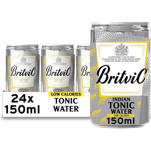 Britvic Low Calorie Indian Tonic Water, 24 x 150ml Can Britvic Low Calorie Indian Tonic Water, 24 x 150ml Can