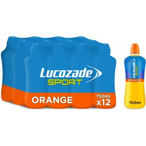 Lucozade Sport Isotonic Drink Orange Flavour with Sugars and Sweetener - 750ml Lucozade Sport Isotonic Drink Orange Flavour with Sugars and Sweetener - 750ml