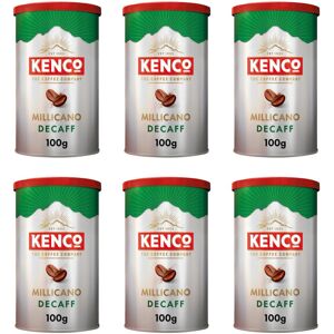 Kenco Millicano Decaff Instant Coffee 100g (Pack of 6 Tins, Total 600g) Kenco Millicano Decaff Instant Coffee 100g (Pack of 6 Tins, Total 600g)