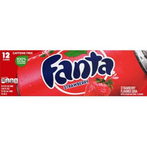 Fanta Strawberry Can - 24 Case Fanta Strawberry Can - 24 Case