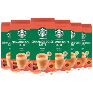 Starbucks Cinnamon Dolce Latte x5 Premium Instant Coffee Pack of 6 (Total 30 Sac Starbucks Cinnamon Dolce Latte x5 Premium Instant Coffee Pack of 6 (Total 30 Sac
