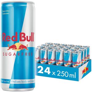 Red Bull Energy Drink Sugar Free 250ml x24 Red Bull Energy Drink Sugar Free 250ml x24