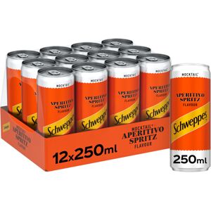 Schweppes Can Aperitivo Spritz 250 ml (Pack of 12) Schweppes Can Aperitivo Spritz 250 ml (Pack of 12)