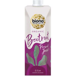 Biona Organic Beetroot Juice 500ml, Pack of 12 - Not from Concentrate - Pure, Pr Biona Organic Beetroot Juice 500ml, Pack of 12 - Not from Concentrate - Pure, Pr