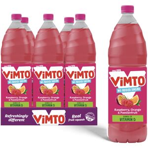 Vimto Original Raspberry, Orange & Passionfruit Real Fruit Squash, 1.5L pack of Vimto Original Raspberry, Orange & Passionfruit Real Fruit Squash, 1.5L pack of