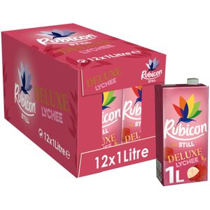 Rubicon Still 12 Pack Deluxe Lychee Juice Drink, Made with Handpicked Fruits for Rubicon Still 12 Pack Deluxe Lychee Juice Drink, Made with Handpicked Fruits for