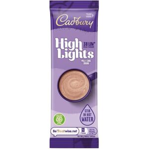 Cadbury Highlights Instant Hot Chocolate Sachets, Low Calorie Hot Chocolate Mix, Cadbury Highlights Instant Hot Chocolate Sachets, Low Calorie Hot Chocolate Mix,
