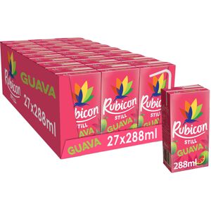 Rubicon Still Guava 27 Pack Juice Drink, Made with Handpicked Fruits for a Tempt Rubicon Still Guava 27 Pack Juice Drink, Made with Handpicked Fruits for a Tempt