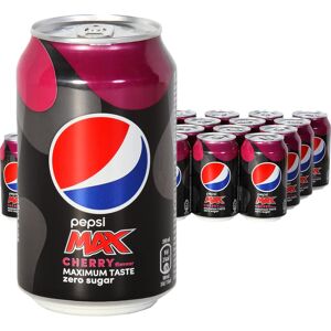 72 x Pepsi Max Cherry cans (72 x 0,33L) sugar free 72 x Pepsi Max Cherry cans (72 x 0,33L) sugar free