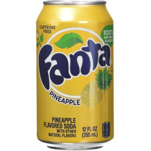 Fanta Pineapple 355 ml (Pack of 24) Fanta Pineapple 355 ml (Pack of 24)