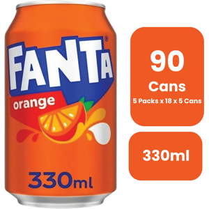 Fanta Orange 90 x 330ml Cans Fanta Orange 90 x 330ml Cans