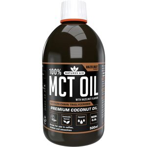Natures Aid MCT Oil 500ml Hazelnut - Add to Coffee Shakes Smoothies or Dressings Natures Aid MCT Oil 500ml Hazelnut - Add to Coffee Shakes Smoothies or Dressings