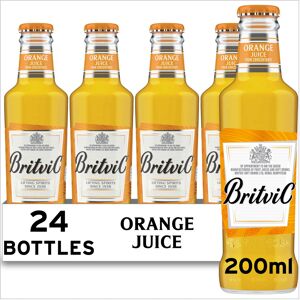 Britvic Orange Juice - Expertly Blended Drink - Pack of 24 x 200ml Britvic Orange Juice - Expertly Blended Drink - Pack of 24 x 200ml