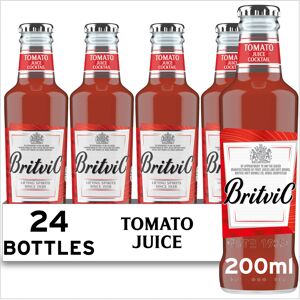 Britvic Tomato Juice Cocktail - Expertly Blended Drink - Pack of 24 x 200ml Britvic Tomato Juice Cocktail - Expertly Blended Drink - Pack of 24 x 200ml
