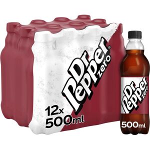 Dr Pepper PET Cola Zero 500 ml (Pack of 12) Dr Pepper PET Cola Zero 500 ml (Pack of 12)